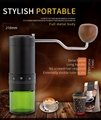 High Quality Portable Manual Hand Coffee Grinder without Central Axis 7