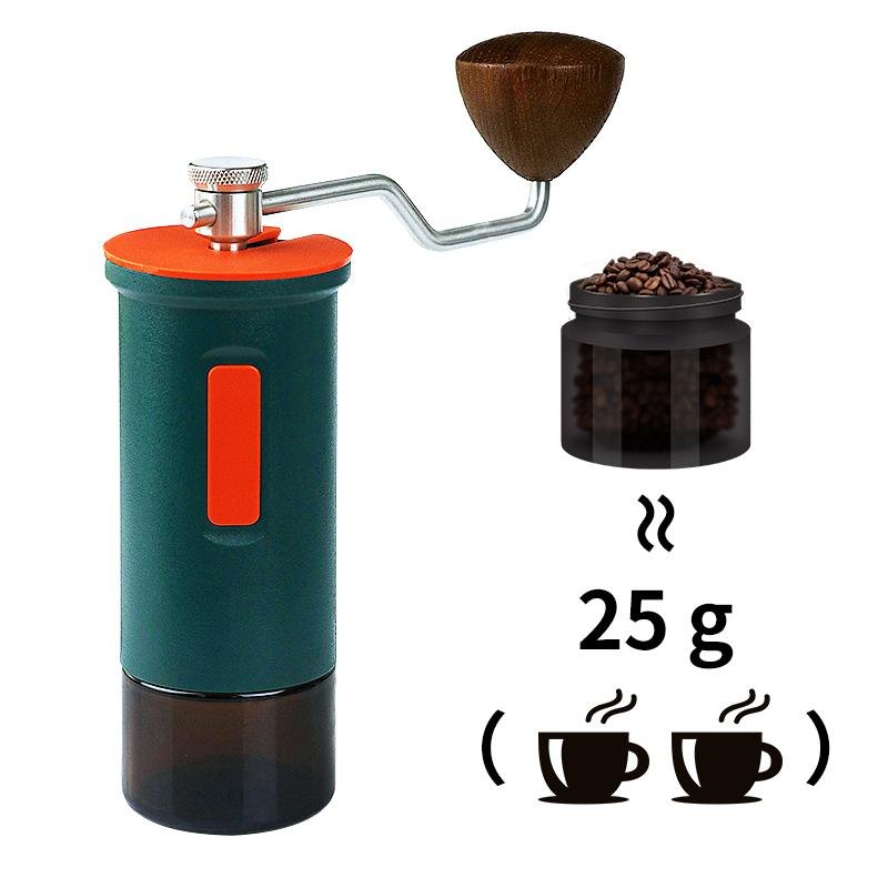 Portable mini adjustable hand coffee beans grinder coffee manual grinder 2