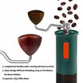 Portable mini adjustable hand coffee beans grinder coffee manual grinder 7