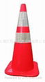 70cm PVC traffic cone 2