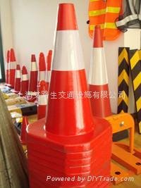 Rubber traffic cone 2