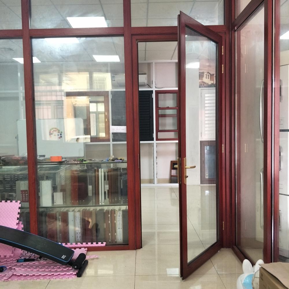 Thermal break aluminum casement door 2