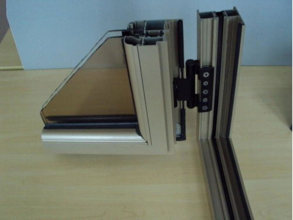 Thermal break aluminum casement door 4