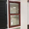 Aluminum single hung windows