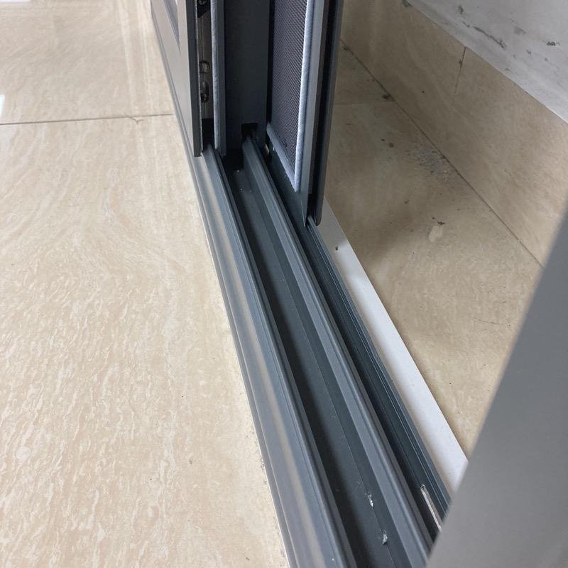 Aluminum sliding window with net 2