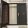 Airtight aluminum louvers/shutters