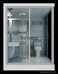 Apartment bathroom pods