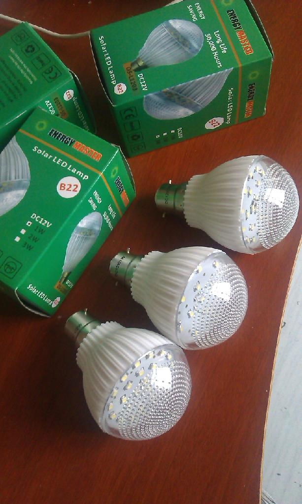 3W SMD E27 B22 A60  plastic LED  bulb 5