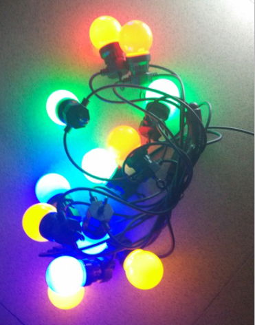 24V G50 bulb LED Festoon belt light Outdoor Christmas Decorative Fairy Lights 2