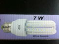 7W led energy saving lamp 2U 1