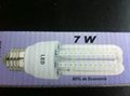 7W led energy saving lamp 2U