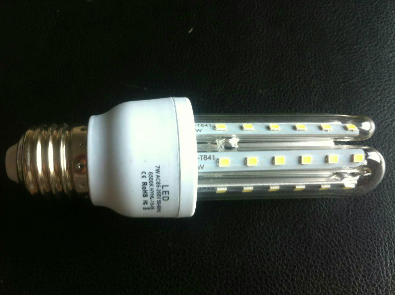 7W led energy saving lamp 2U 3