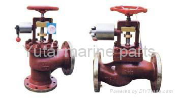 marine pneumatic quick-closing valves