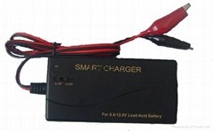 6V&12V 2-3A lead acid switch battery charger	