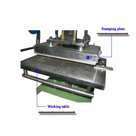 Manual hot stamping machine 4