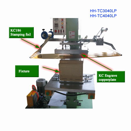 Hydraulic hot stamping machine 2