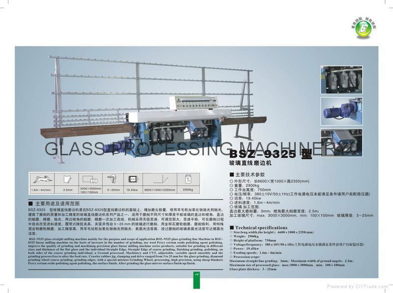 Glass Straight Egding Machine