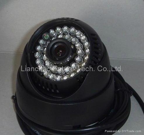 24pcs LEDS IR DOME RS232 Serial Camera 