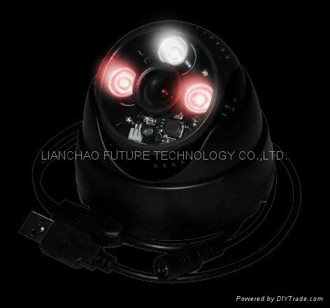TF Card USB camera with Black and White LEDs 1