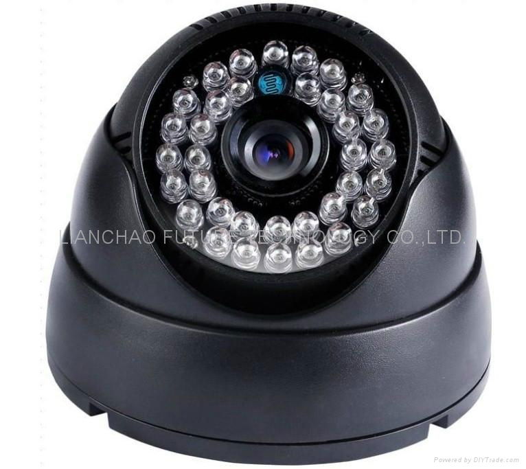 24pcs LEDS IR DOME RS232 Serial Camera  2