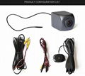 AI vehicle and pedestrian detection driving assistance rear view camera 