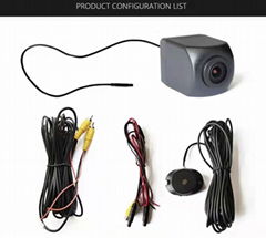 AI vehicle and pedestrian detection driving assistance rear view camera