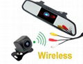 4.3 inch Mirror Wireless Camera