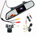 12V Rearview Mirror Camera