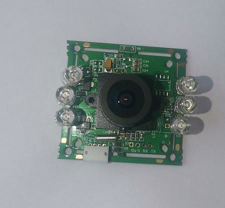 RS232 Serial Camera Module with IR Function