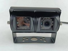 AHD720P/CVBS Dual lens Camera