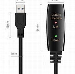 20m USB3.0 Extension Cable