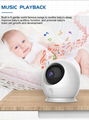 China Factory 4.3inch LCD 1080P Video Baby Monitor Night Vision Two Way Talk Pan