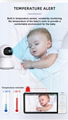 New 5-Inch IPS Baby Monitor with Smart Camera Surveillance Two Way Talk Night Vi