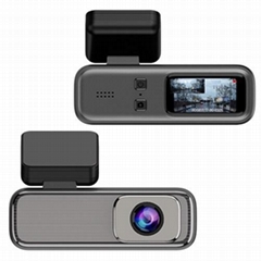 Dual recording WiFi phone interconnection dashcamera