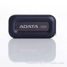 Adata S101, black colloid usb, usb flash drive business 