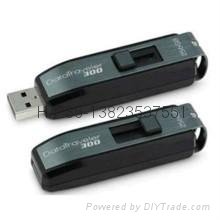  Kingston DT300, push and pull, gift usb flash drive 