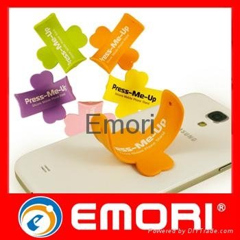 Promotional Touch-U Silicone Mobile Cell phone Stand