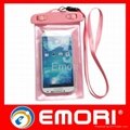 100% Seal PVC phone waterproof bag