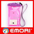 100% Seal PVC phone waterproof bag 2