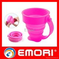 Reusable Portable Sport Silicone Foldable Cup 2