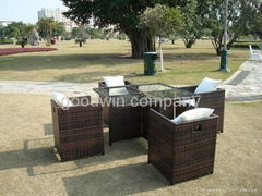 Garden dining furniture set