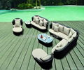 PE rattan sofa set