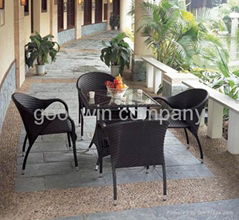 PE rattan furniture