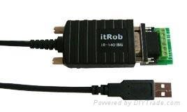 USB转单口RS-422/485智能转换器(光电隔离、高速)