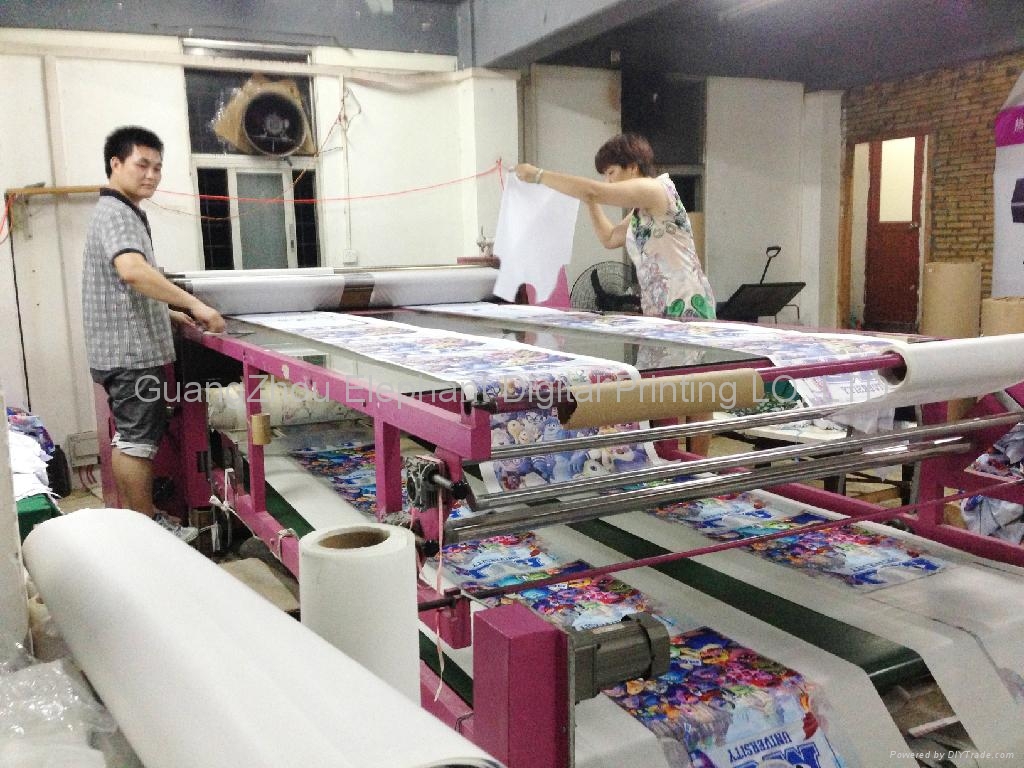 Sublimation fabric roll heat press transfer machine 1600 DBX (China