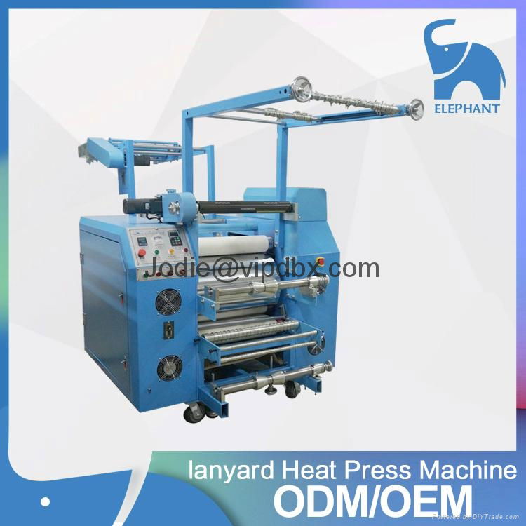 Oil Heating System Lanyard Sublimation Printing Machine