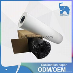 100gsm Sticky Sublimation Transfer Paper Roll