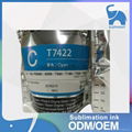 C-M-Y-K sure color F6280/9280 original sublimation ink for Epson/Mimaki 3