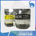 C-M-Y-K sure color F6280/9280 original sublimation ink for Epson/Mimaki 5