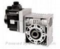 Servo Motor And Shaft Worm Gear Reducer